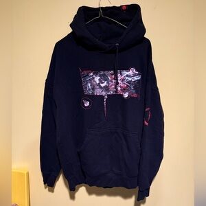 Subtronics DJ EDM Hoodie Antifractal Dubstep Rave Merch Sweatshirt XXL Rare